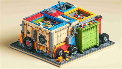 lego trash bin|lego trash compactor walmart.